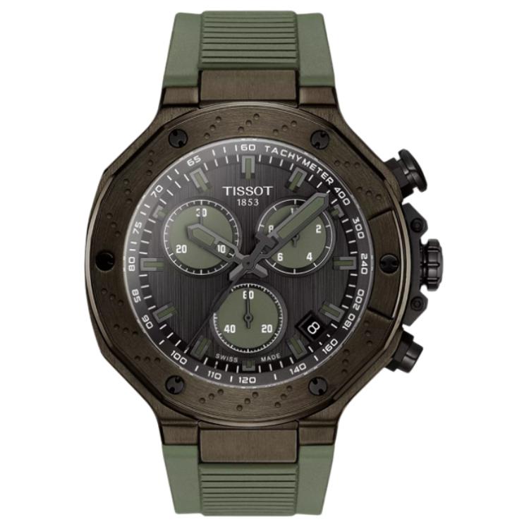 Мужские часы TISSOT Chrono (серые)