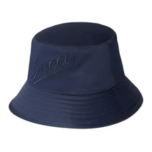 GUCCI Logo-embroidered Bucket Hat