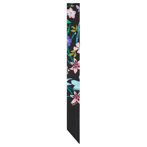 GUCCI Silk Scarves Women's Multicolor