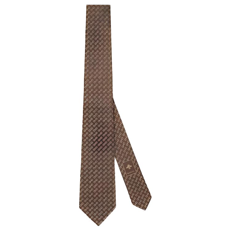 GUCCI Pre Owned Patterned Silk Tie