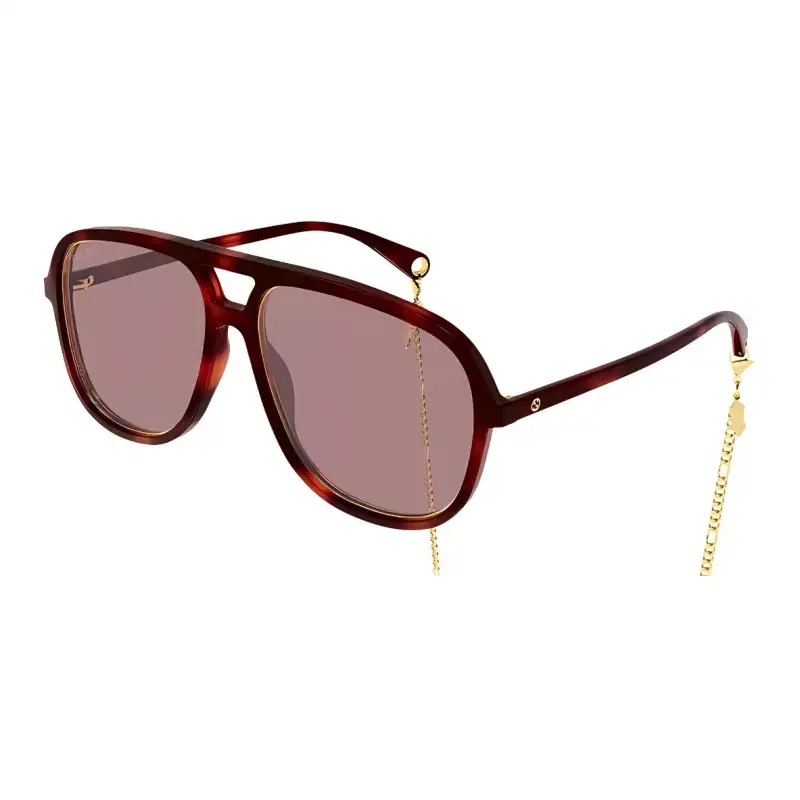 GUCCI Aviator Sunglasses Women's