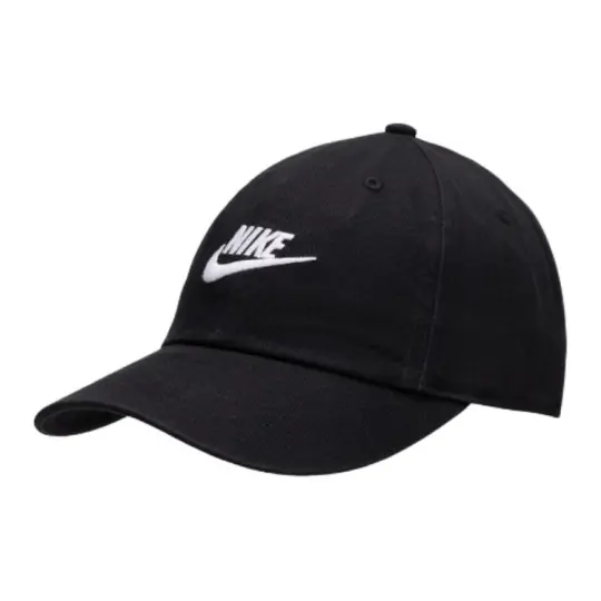 Nike Original Design Cotton Baseball Caps Unisex Black