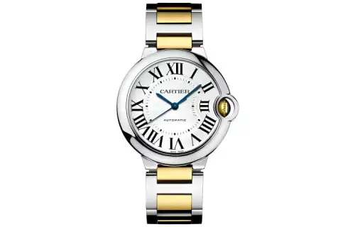 CARTIER Blue Balloon Collection Automatic Mechanical Movement Women's Watch 36.6mm White Dial