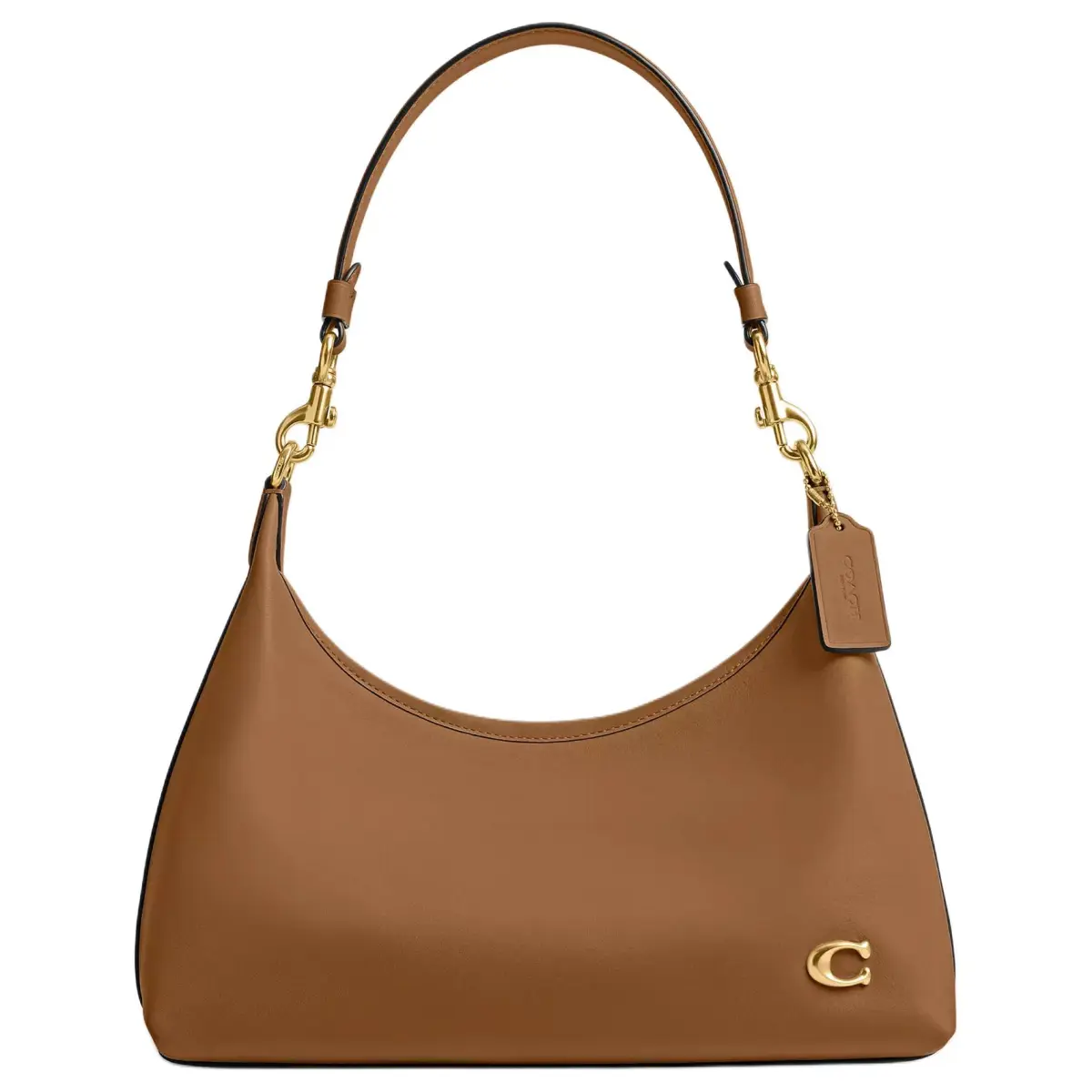 COACH Juliet Glove Tanned Leather Handbag, Shoulder Bag, Crossbody Bag Large Women's Honey Brown