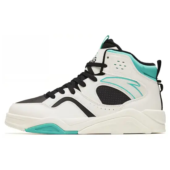 ANTA Lieyan3.0 Skateboard Shoes Men Mid-Top White Blue