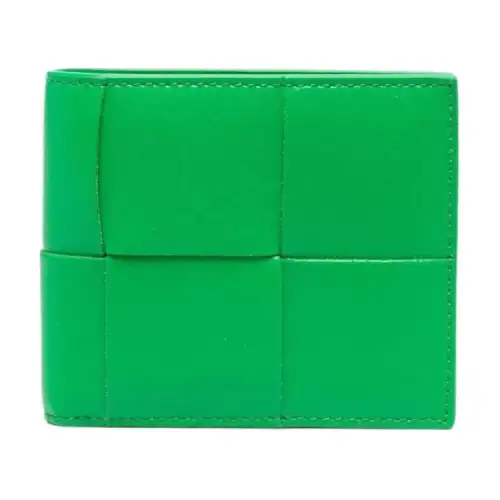 Bottega Veneta Cow Leather Wallet Women's Green