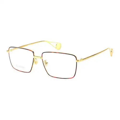 GUCCI Square Eyeglass Frames Unisex