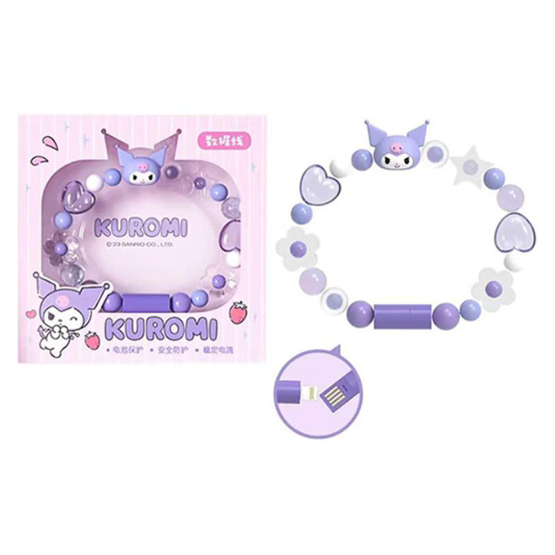 Sanrio Sanrio, apple, vivo, huawei, oppo, xiaomi, bracelet, cute charging cable, compatible mobile phone, charger, iphone