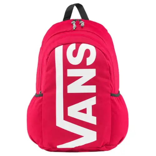 Vans Polyester Backpack Regular Unisex Red