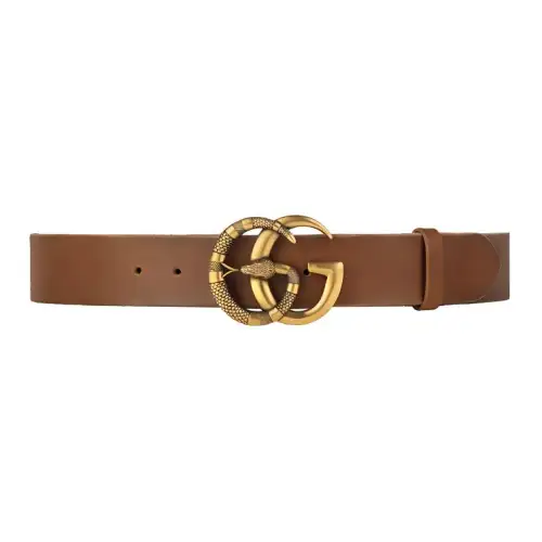 GUCCI Belt Double G Buckle With Snake