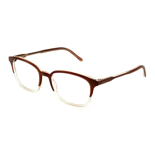 GUCCI Irregular Shape Eyeglass Frames Women's Brown