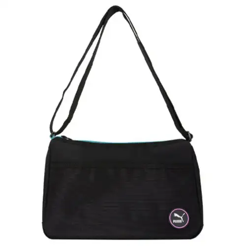 PUMA Fabric Crossbody Bag, Shoulder Bag Regular Women's Black