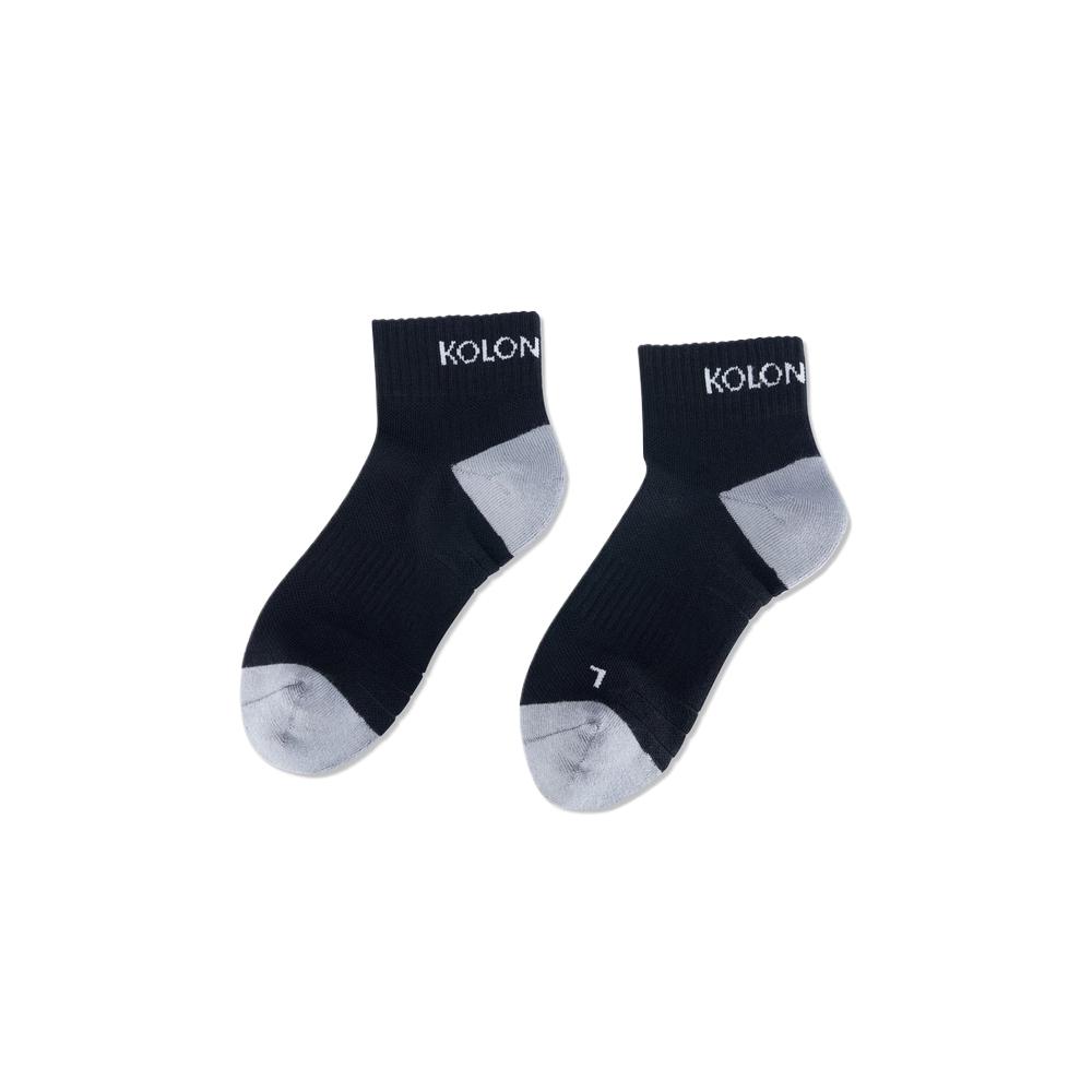 KOLON SPORT FW/AW24 Ankle Socks Unisex 1 Pack Black