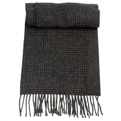 Polo Ralph Lauren Wool Nylon Knit Scarves Men's Charcoal Gray