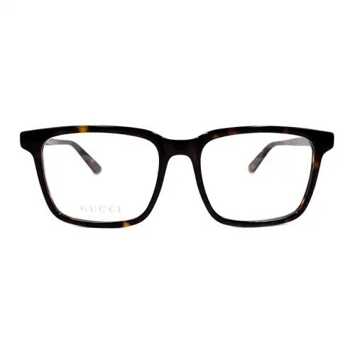GUCCI Rectangular Prescription Glasses Men's