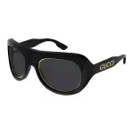 tinted oversize-frame sunglasses