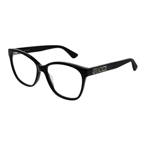 GUCCI Cat Eye Eyeglass Frames Women's Black