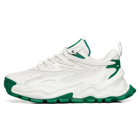 ANTA Hot Chunky Sneakers Women's Low-Top White/Green