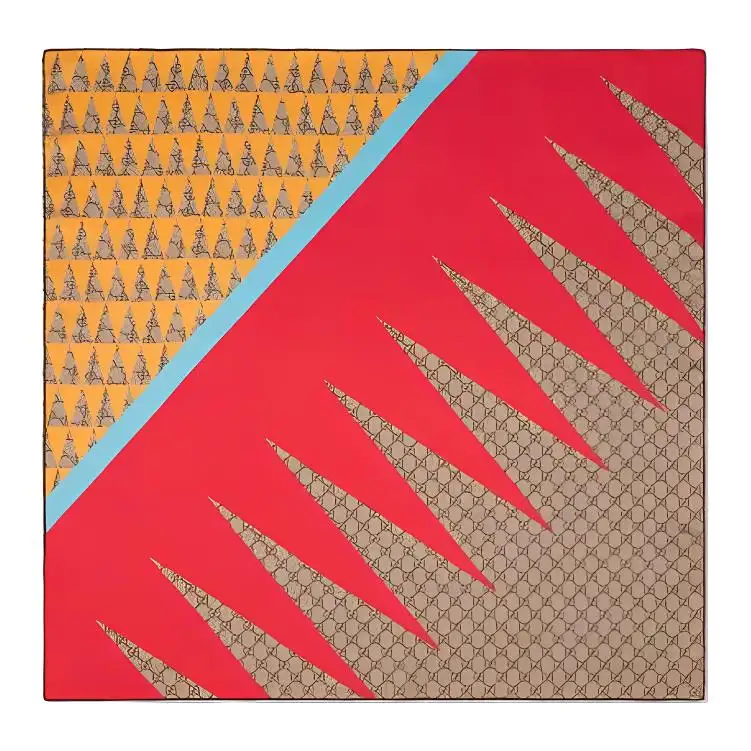 GUCCI Scarves Women's Brown/Red