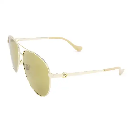 GUCCI Irregular Shape Sunglasses Unisex