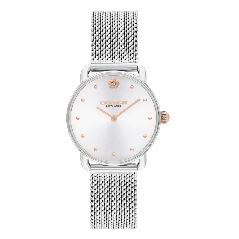 COACH ELLIOT Wrist Watches Quartz Movement White Dial Women's Watch