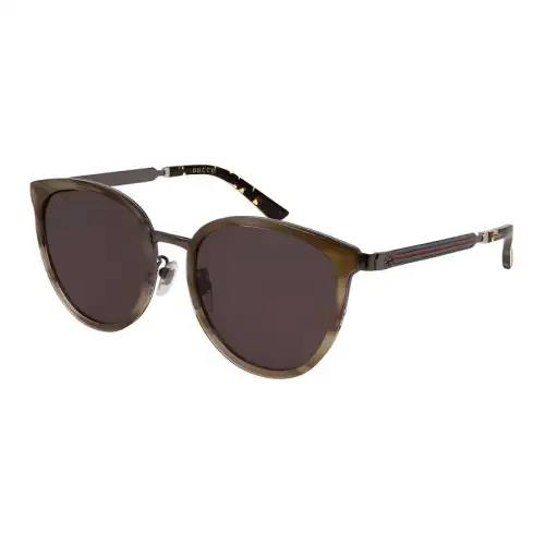 GUCCI Butterfly Sunglasses Women's Brown