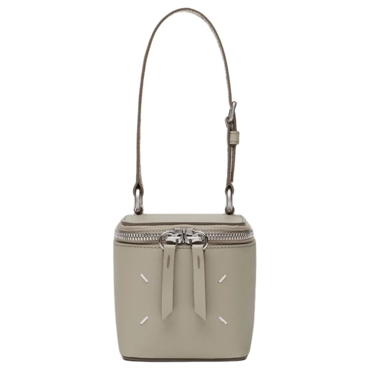 Maison Margiela Calfskin Handbag Shoulder Bags Mini Women's Light Green