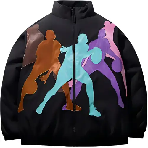 Anta Basketball Collection Jackets & Coats Unisex Basic Black