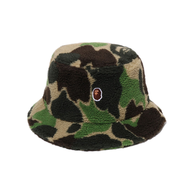 Панама A BATHING APE FW24 (сине-зелено-розовая)