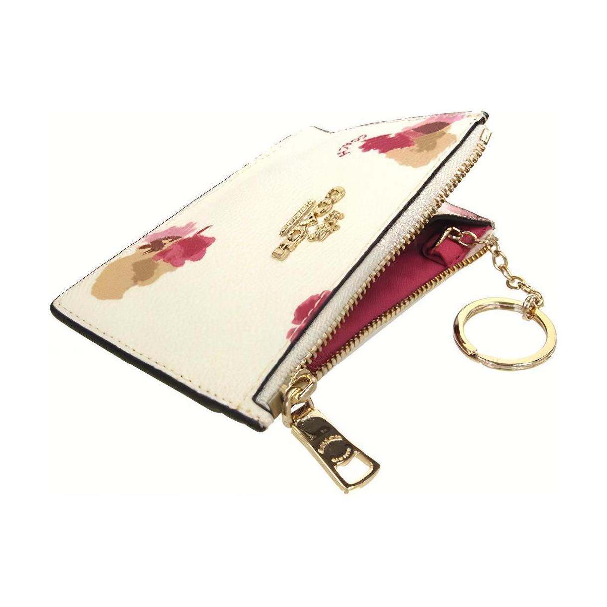 Женский кошелек COACH Skinny Id Case (белый) — фото 5