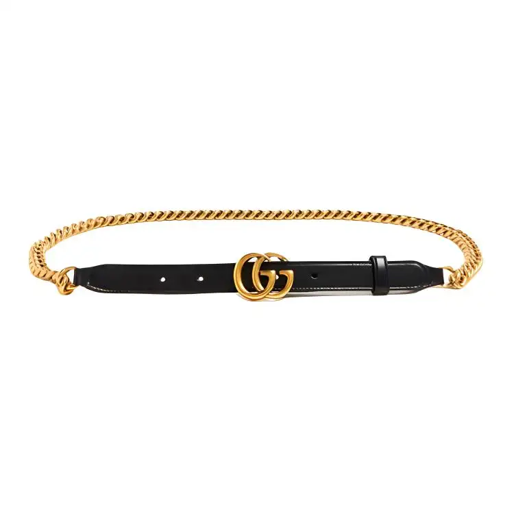 GUCCI Gg Marmont Chain Belt