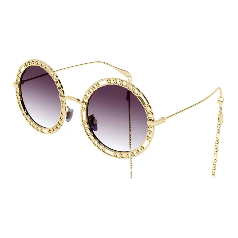 GUCCI Fashion Sunglasses Women's Gold