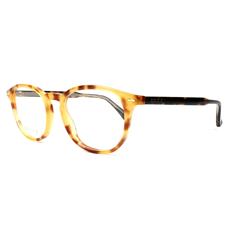 GUCCI Butterfly Eyeglass Frames Women's Beige