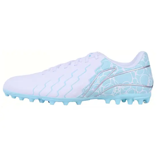 LiNing MG Rubber Short Studs Cushioning Anti Slip And Wear Resistant Soccer Shoes Men's Blue