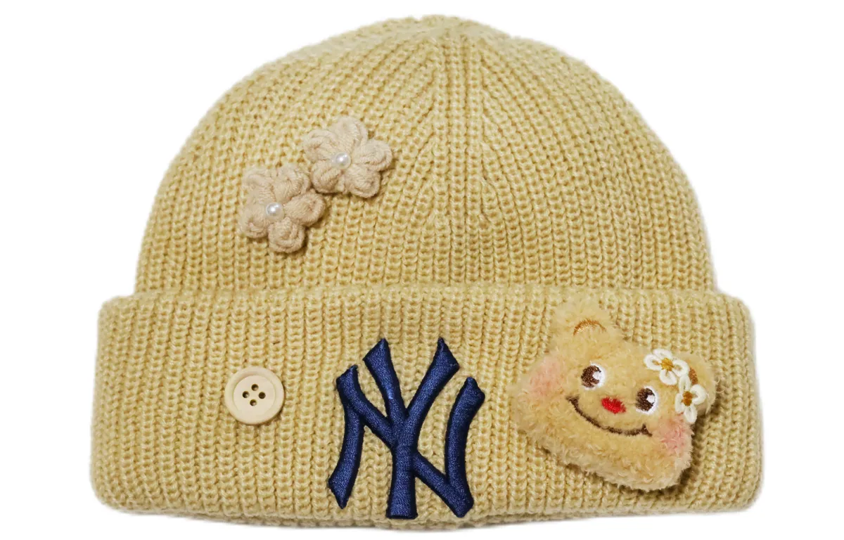 MLB Acrylic Beanies Unisex Brown