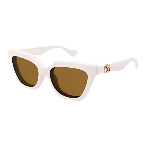 GUCCI Cat Eye Bio Nylon Rectangular Sunglasses Unisex Pink