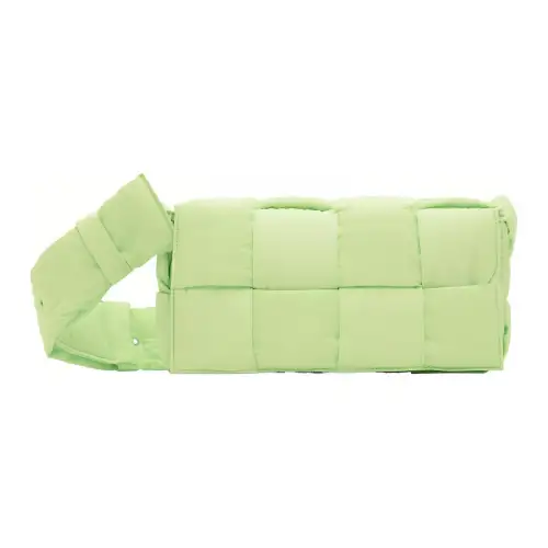 Bottega Veneta Nylon Shoulder Bag Men's Green