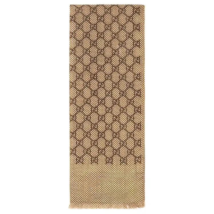 GUCCI Gg Damier Scarf