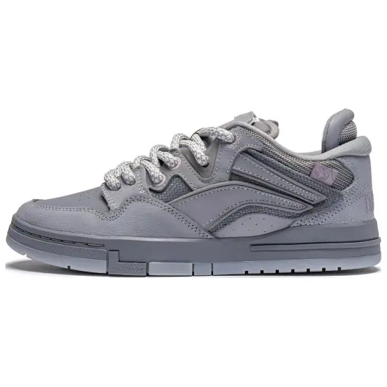 Pleasures X LiNing Skateboard Shoes Women's Low-Top