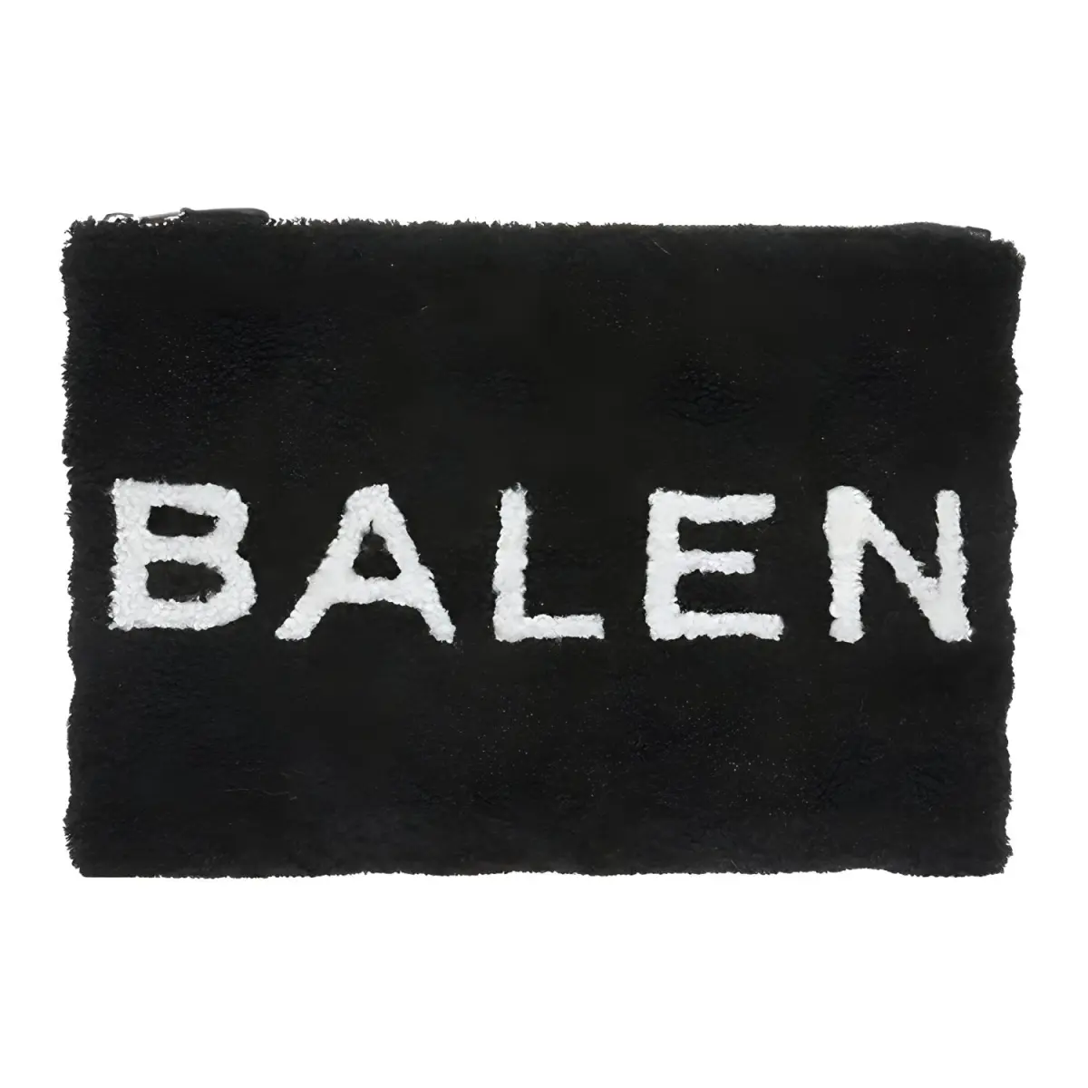 Balenciaga Wool Handbag Clutch Women's Black