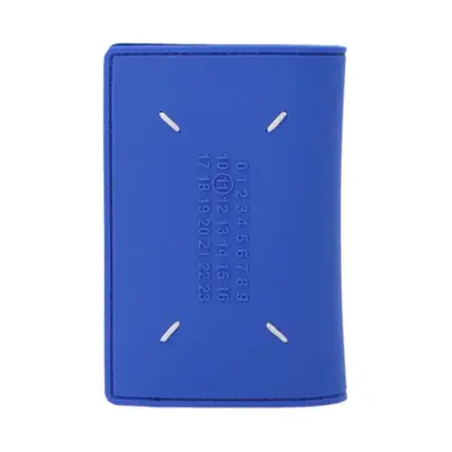Maison Margiela PVC Calfskin Wallet Men's Blue