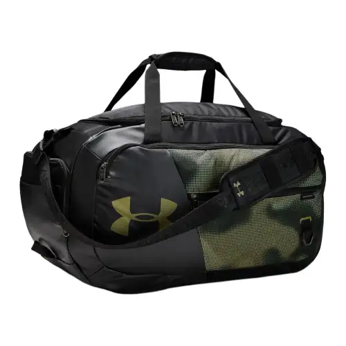 Under Armour Polyester Handbag, Travel Bag, Gym Bag Medium Unisex Black