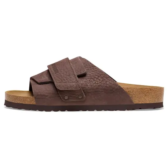 Birkenstock Kyoto Slide Slippers Men Brown