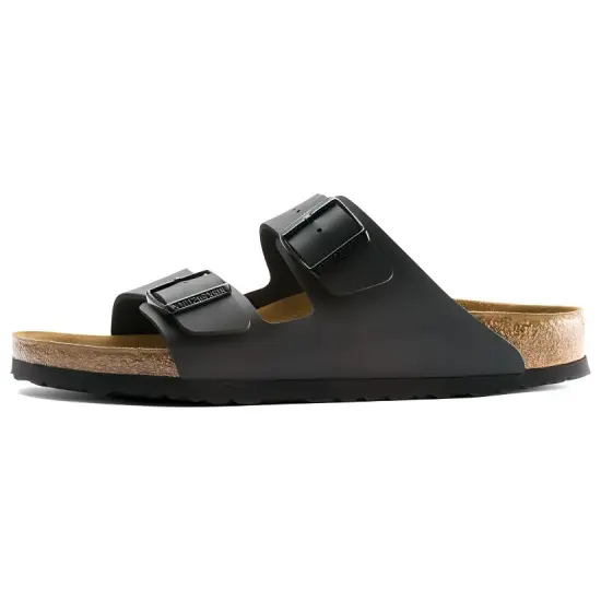 Birkenstock Arizona Birko-Flor Narrow Fit 'Black'