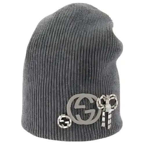 GUCCI Interlocking G Wool Beanie