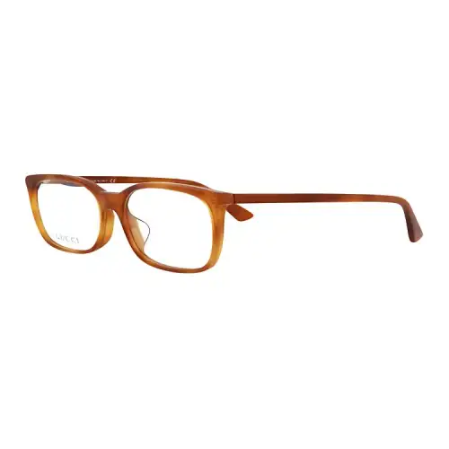 GUCCI Oval Prescription Glasses Women's Tortoiseshell