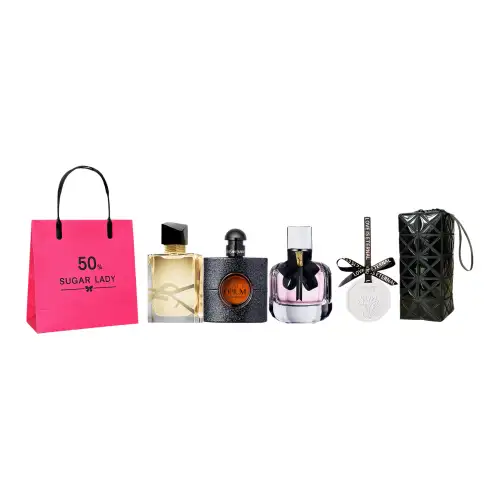 YSL Saint Laurent Eau de Liberté women's perfume/Reverse Paris/Black Opium Star Luxury Pet Ceramic Black Makeup Bag Privilege Perfume EDP