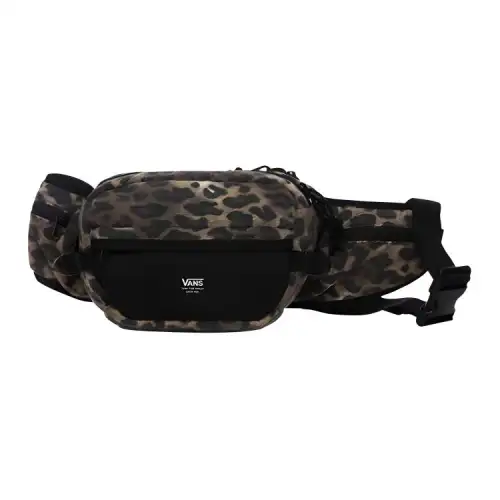 Vans Polyester Shoulder Bag, Crossbody Bag Regular Unisex Leopard Print