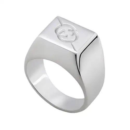 GUCCI 952 Silver Rings Women's Silver