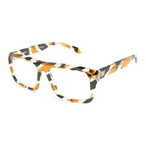 GUCCI Rivets Rectangle-frame Glasses